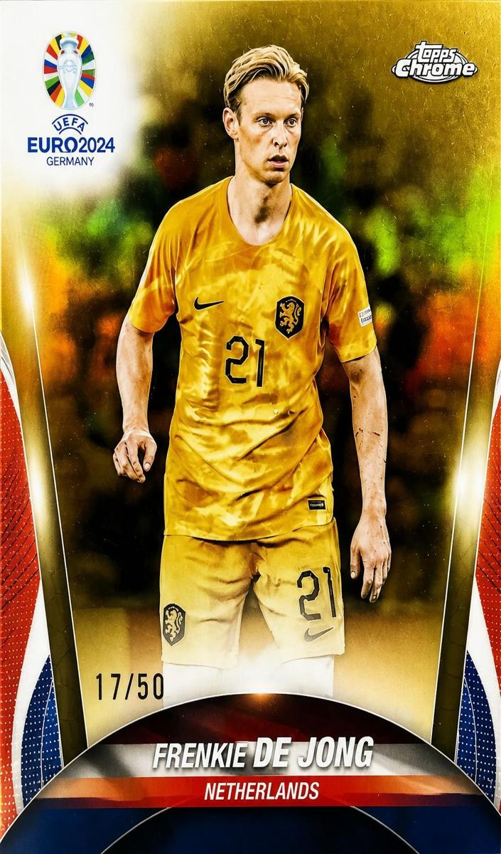 2024 Frenkie de Jong [Gold Refractor] #19