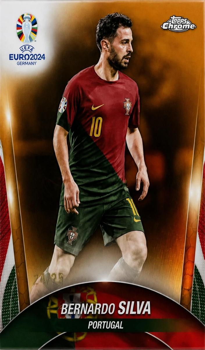 2024 Bernardo Silva [Orange Refractor] #133