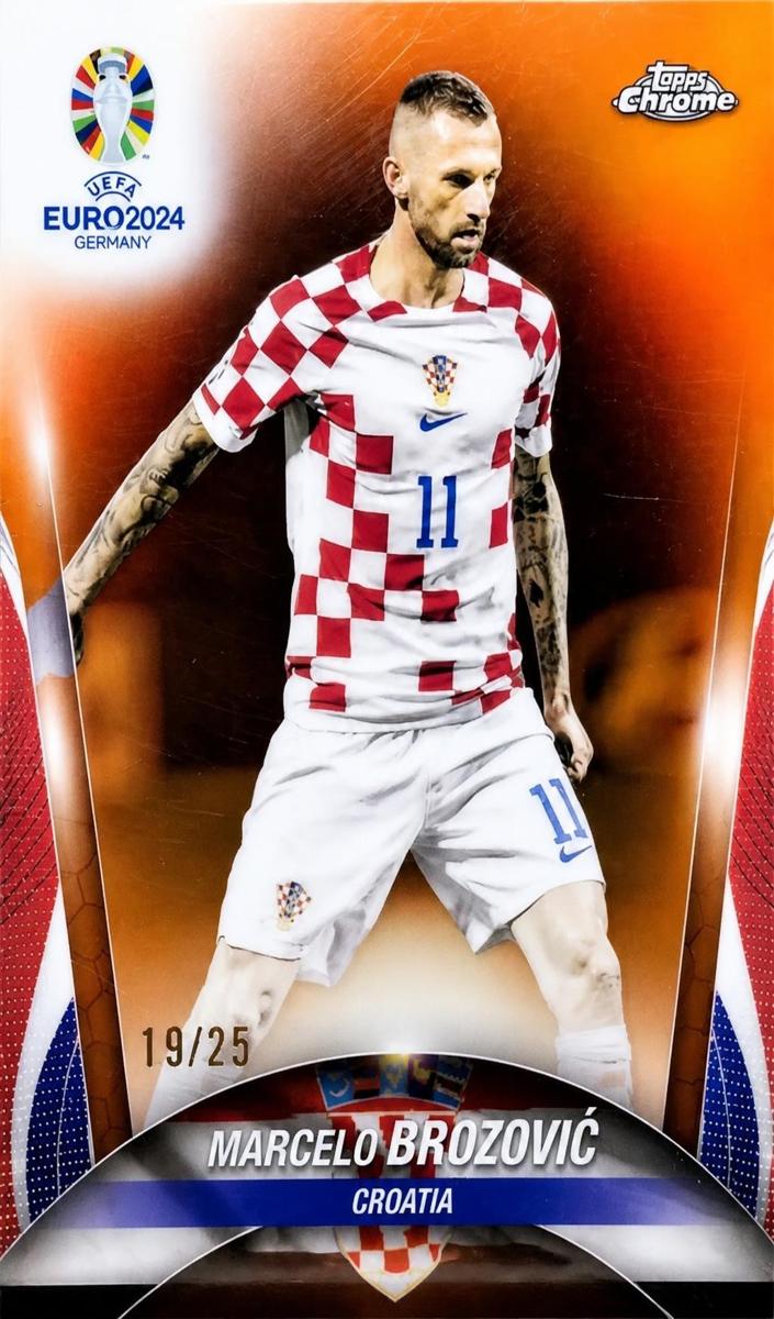 2024 Marcelo Brozovic [Orange Refractor] #102