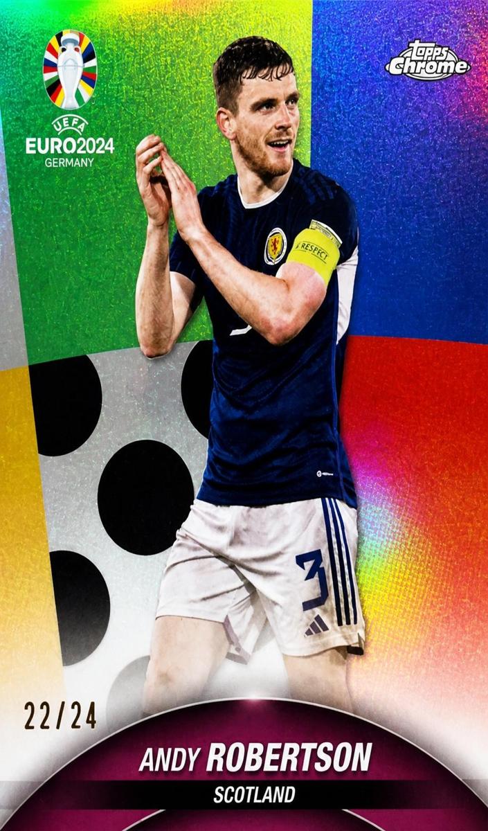 2024 Andy Robertson [Euro Styleguide Refractor] #138