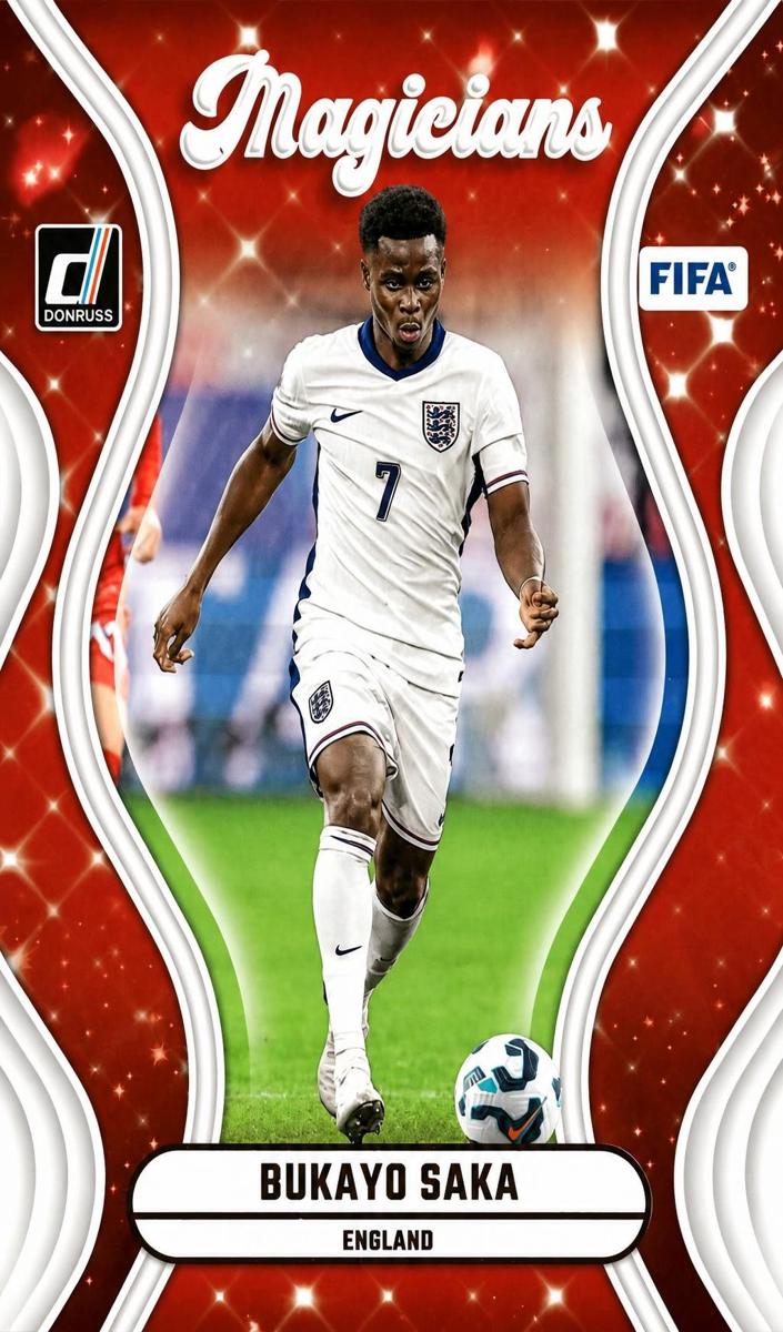 2024 Panini Donruss Bukayo Saka #1 card