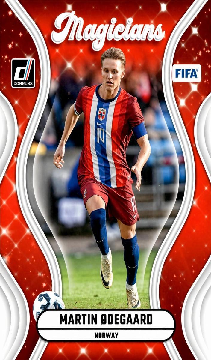 2024 Panini Donruss Martin Odegaard #4 card