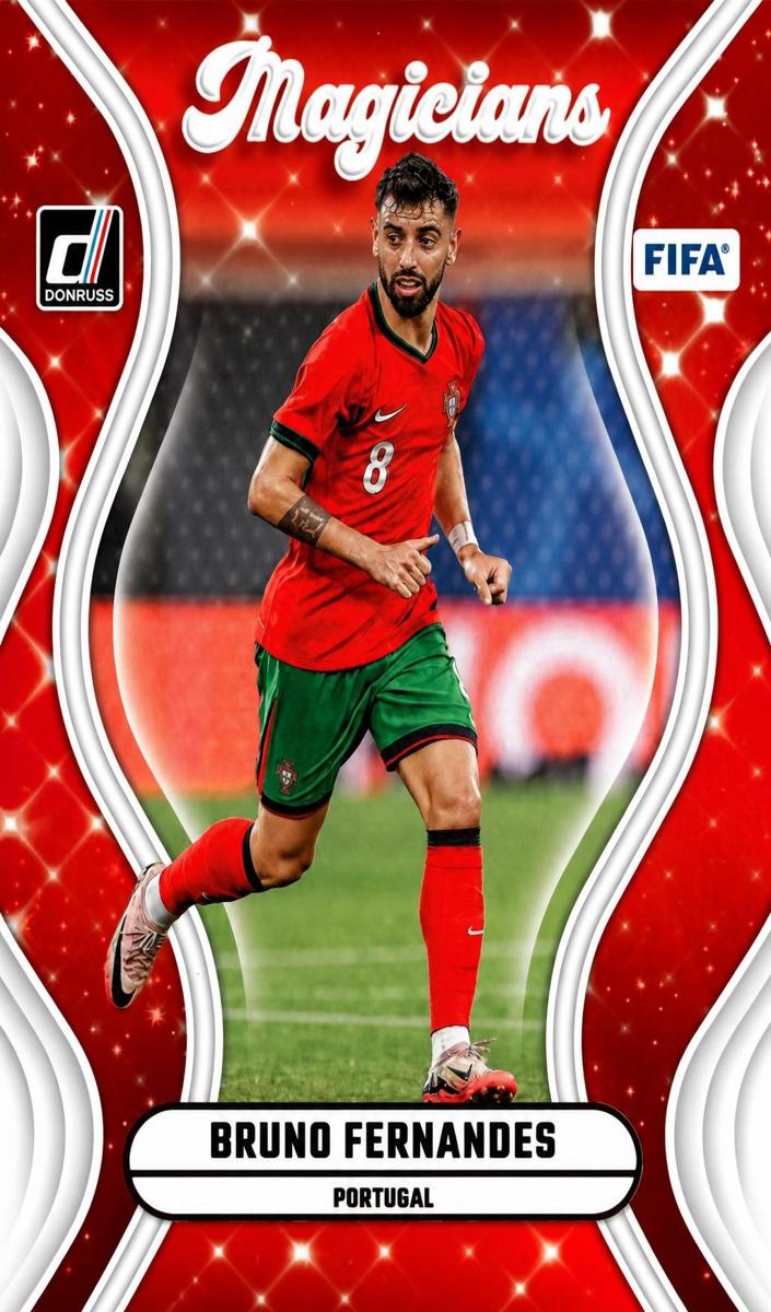 2024 Panini Donruss Bruno Fernandes #14 card