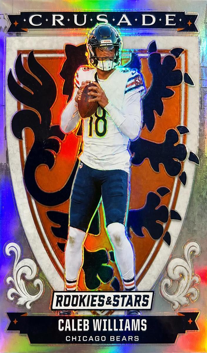 2025 Panini Phoenix Resurgent Snow Globe Caleb Williams #5 card