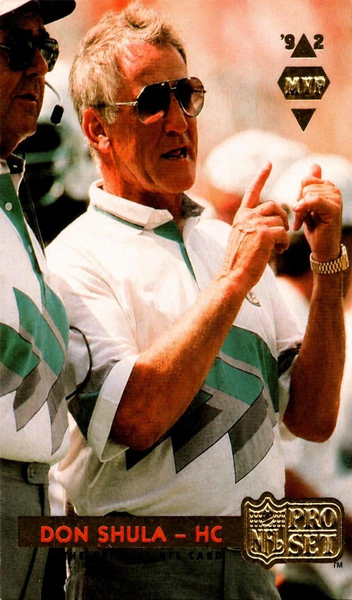 1992 Don Shula #MVP15