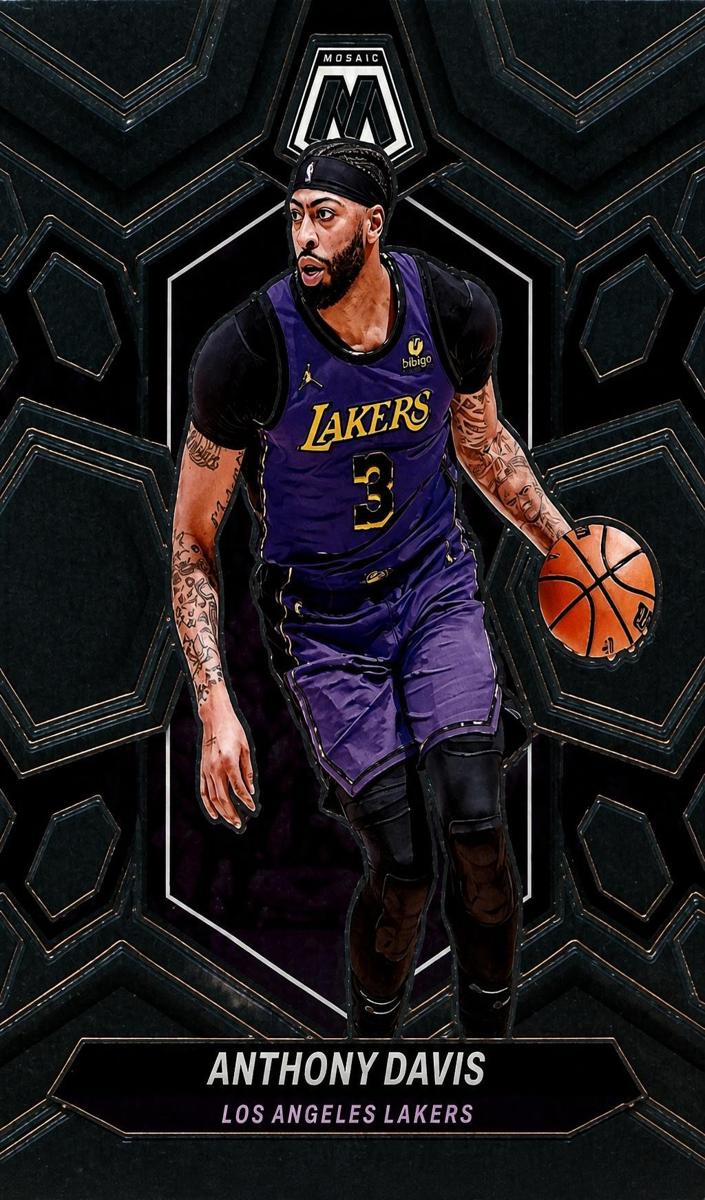 2023 Panini Mosaic Anthony Davis #73 card