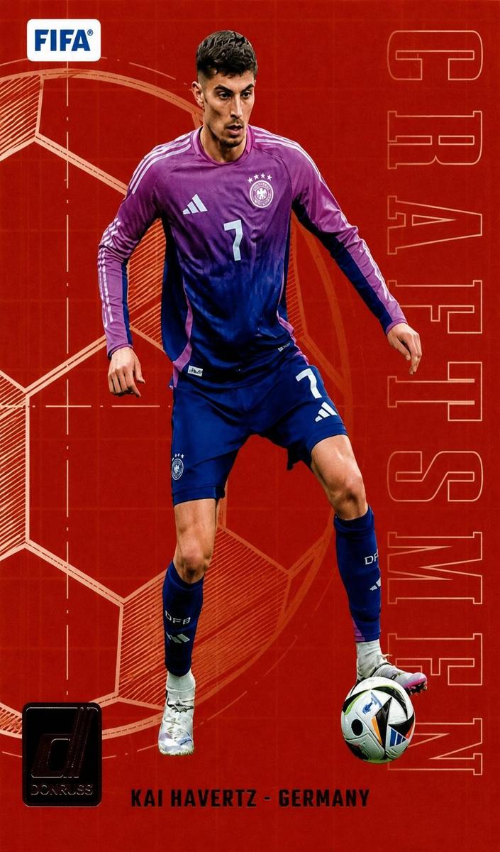 2024 Panini Donruss Kai Havertz [Red] #12 card