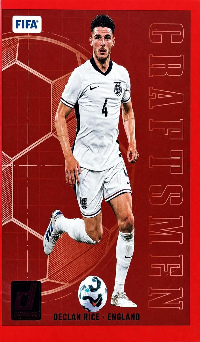 2024 Panini Donruss Night Moves Declan Rice #16 card