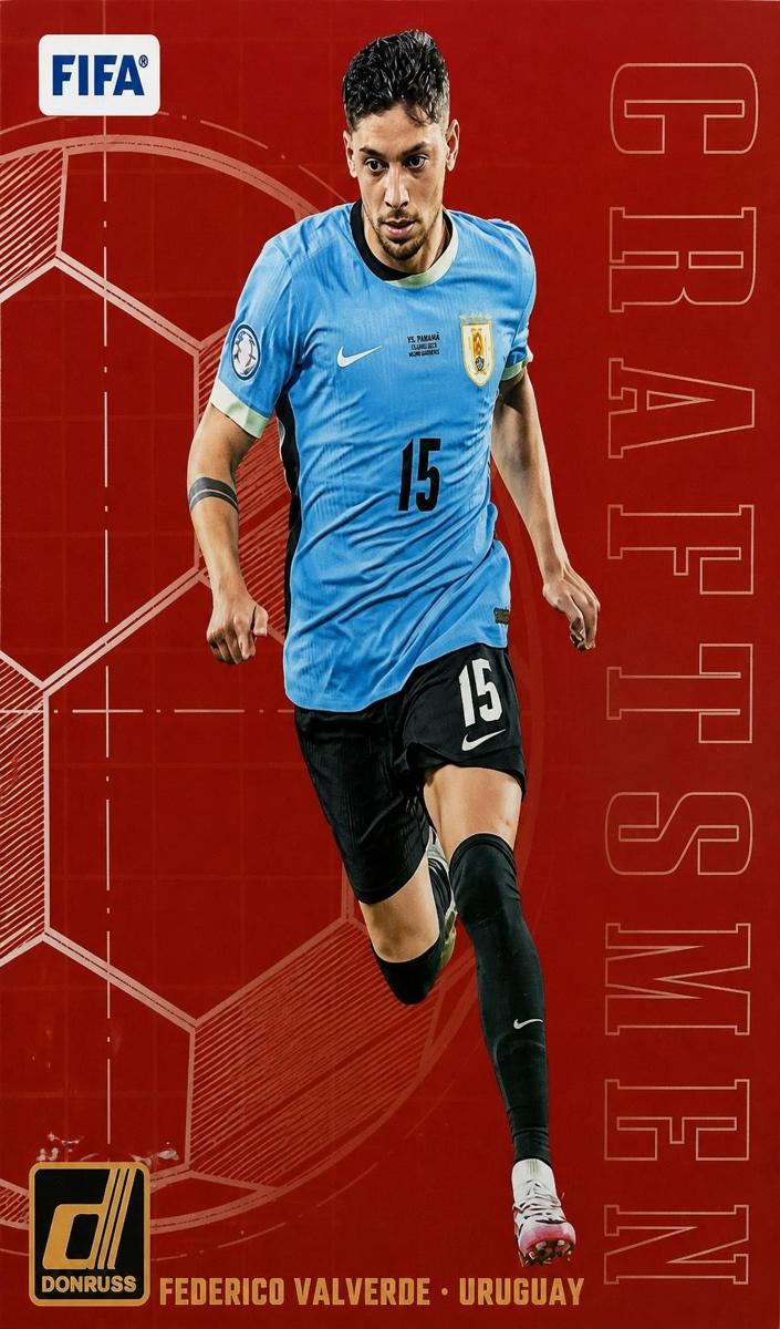 2024 Panini Donruss Federico Valverde #3 card