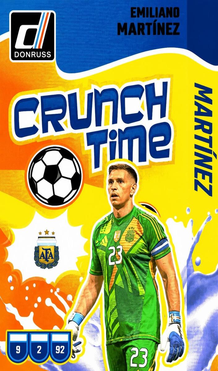 2024 Panini Donruss Emiliano Martinez [Red] #19 card