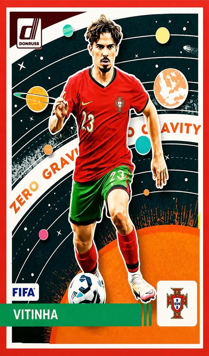 2024 Panini Donruss Vitinha [Red] #20 card