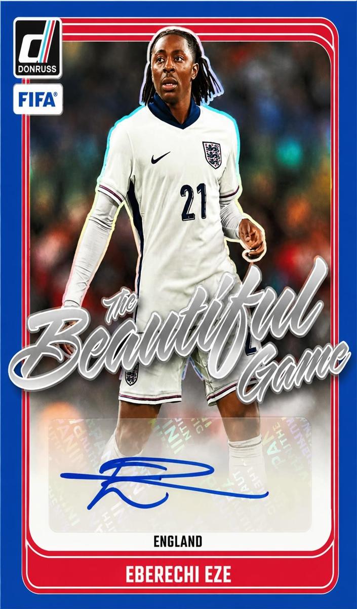 2024 Panini Donruss Eberechi Eze [Blue] #BG-EE card
