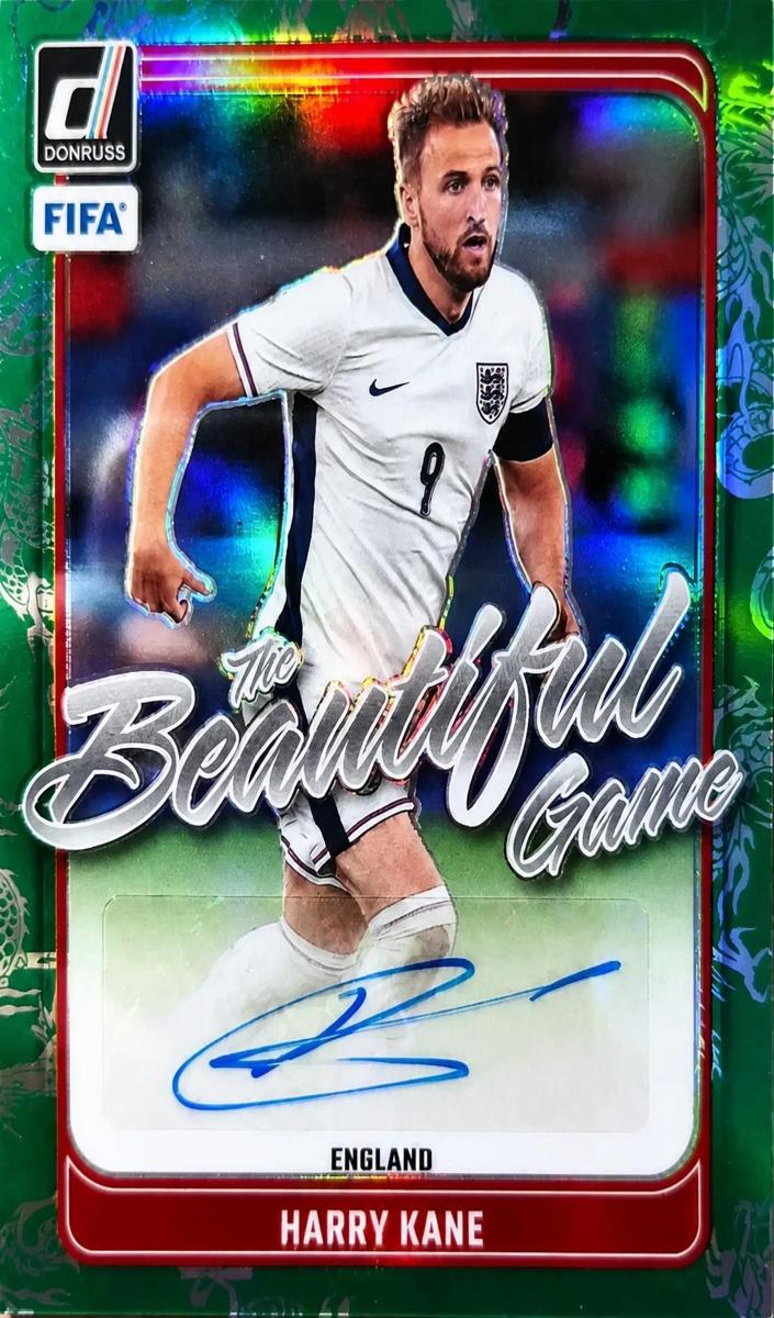 2024 Panini Donruss Harry Kane [Dragon Scale] #BG-HK card