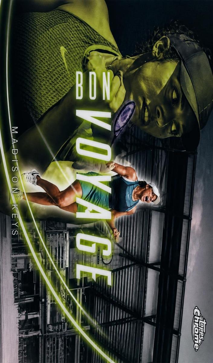 2025 Topps Chrome Bon Voyage Madison Keys #BVE-15 card
