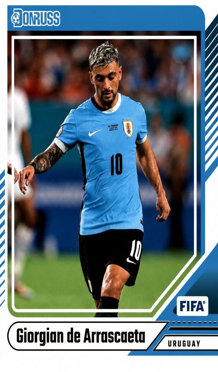 2024 Panini Donruss Giorgian de Arrascaeta #34 card