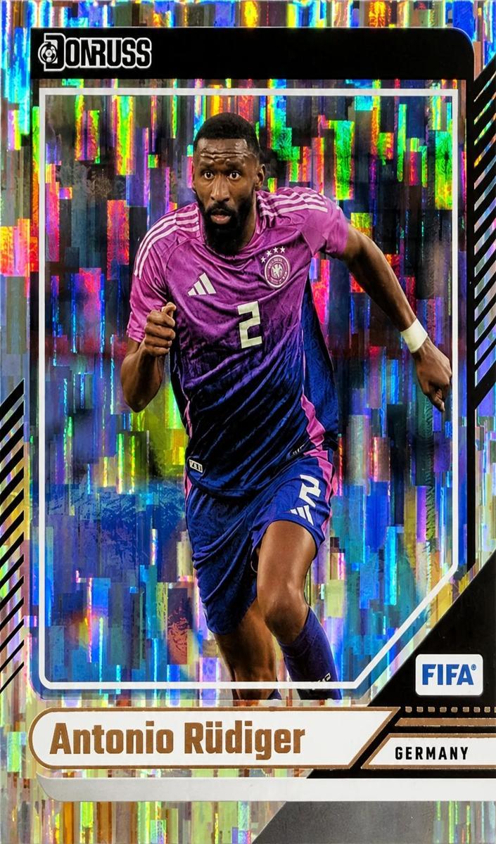 2024 Panini Donruss Antonio Rudiger [Silver] #145 card