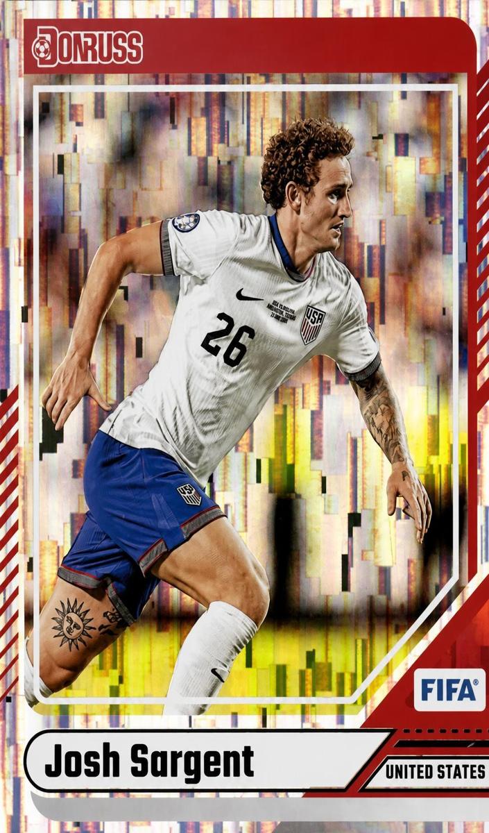2024 Panini Donruss Josh Sargent [Silver] #15 card