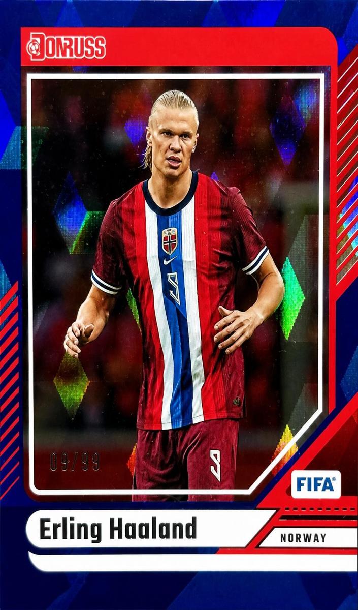 2024 Erling Haaland [Blue Cubic] #96