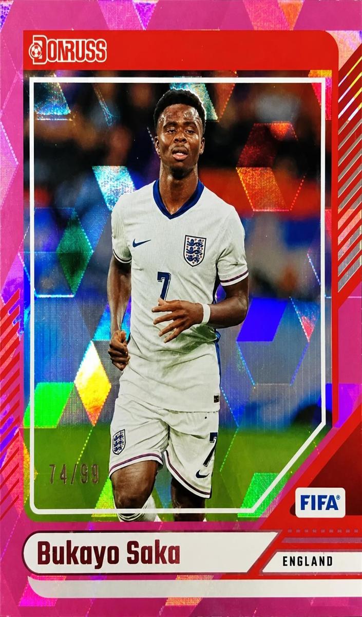 2024 Bukayo Saka [Pink Cubic] #54