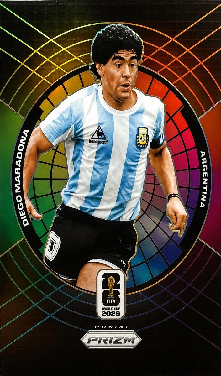 2026 Panini Prizm FIFA World Cup Diego Maradona #12 card