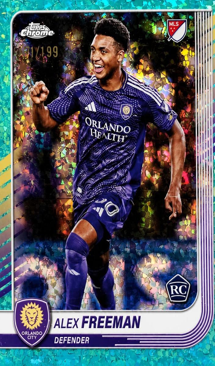 2025 Alex Freeman [Aqua Mini-Diamonds Refractor] #129