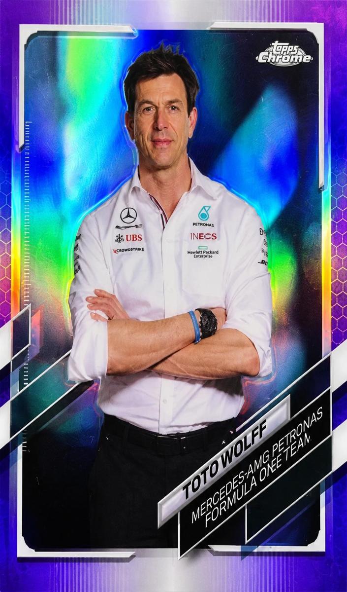 2021 Toto Wolff [Purple Refractor] #81