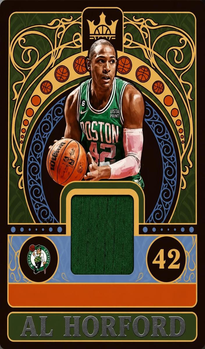 2022 Panini Court Kings Al Horford #AN-AHB card