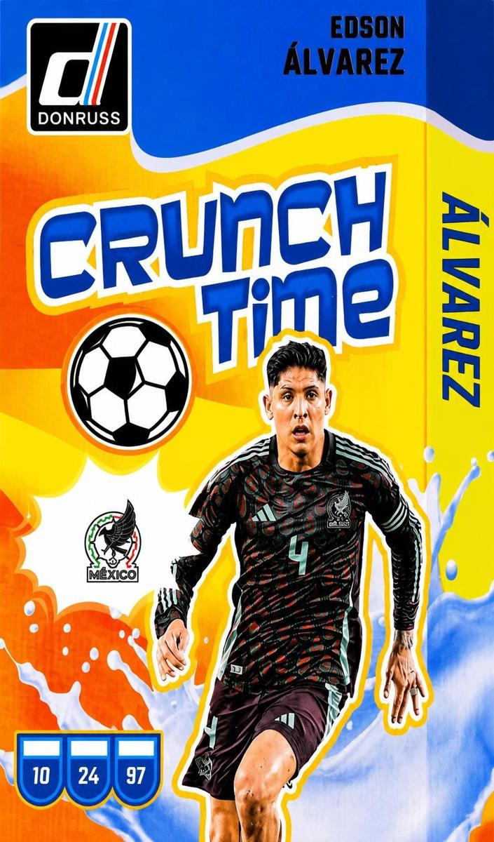 2024 Panini Donruss Edson Alvarez [Red] #4 card