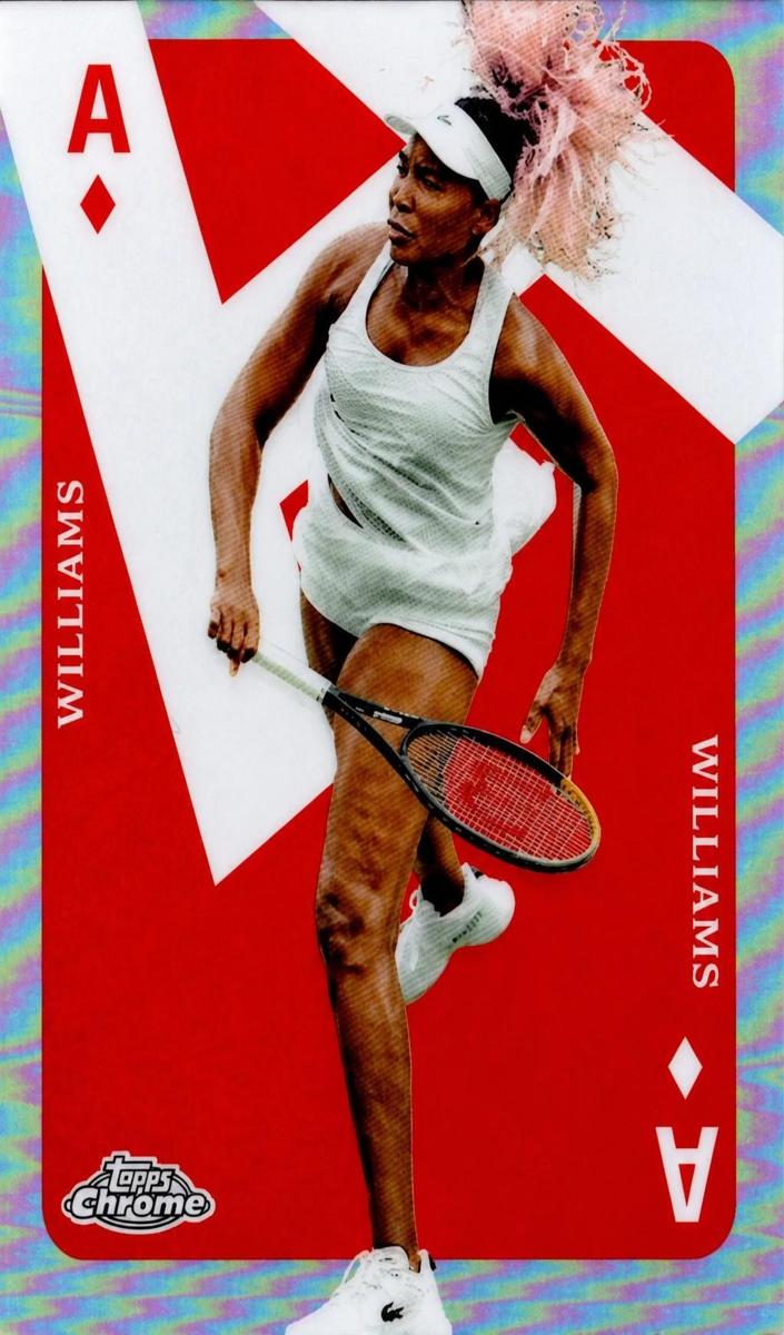 2024 Topps Chrome Aces Venus Williams #CAS-VW card