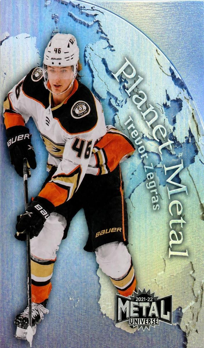 2021 Skybox Metal Universe Trevor Zegras [Gold] #PM-13 card