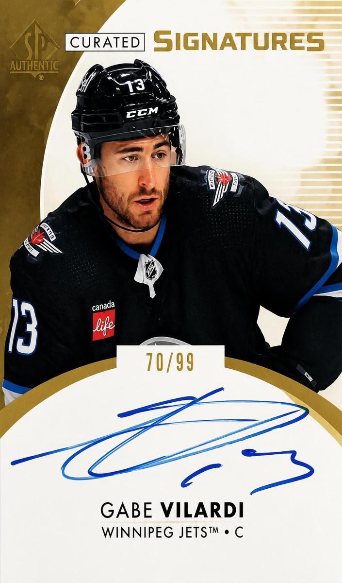 2023 SP Authentic Gabe Vilardi #SPC-GV card