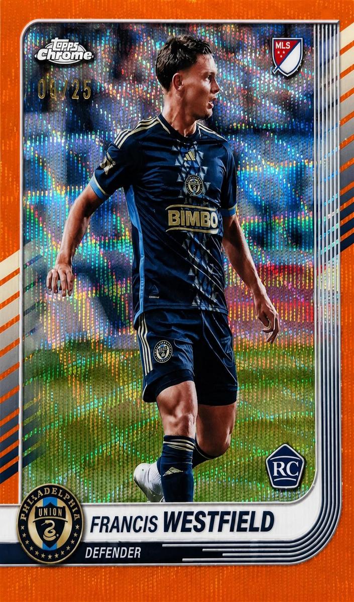 2025 Francis Westfield [Orange Wave Refractor] #39