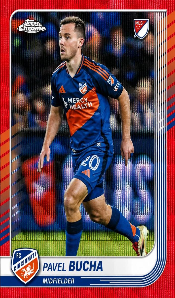 2025 Pavel Bucha [Red Wave Refractor] #21