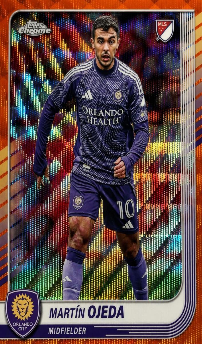 2025 Martin Ojeda [Orange Wave Refractor] #159