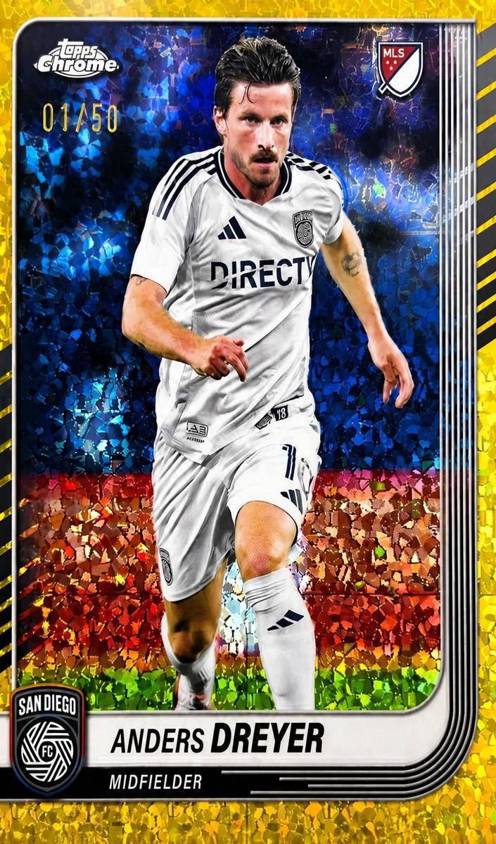 2025 Anders Dreyer [Gold Mini-Diamonds Refractor] #108