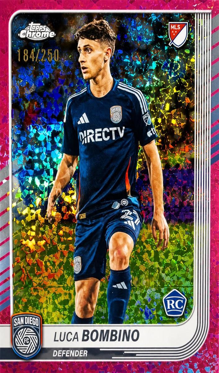 2025 Luca Bombino [Pink Mini-Diamonds Refractor] #136