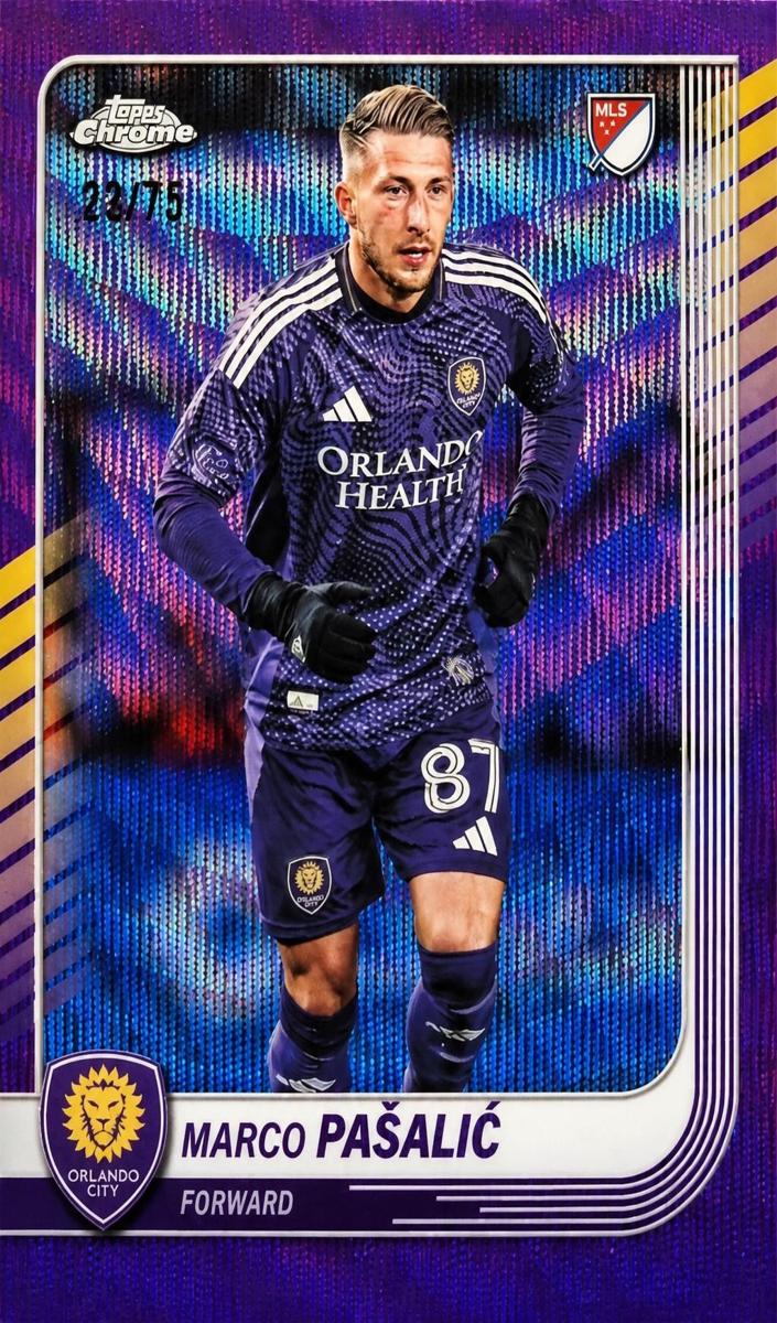 2025 Marco Pasalic [Purple Wave Refractor] #113