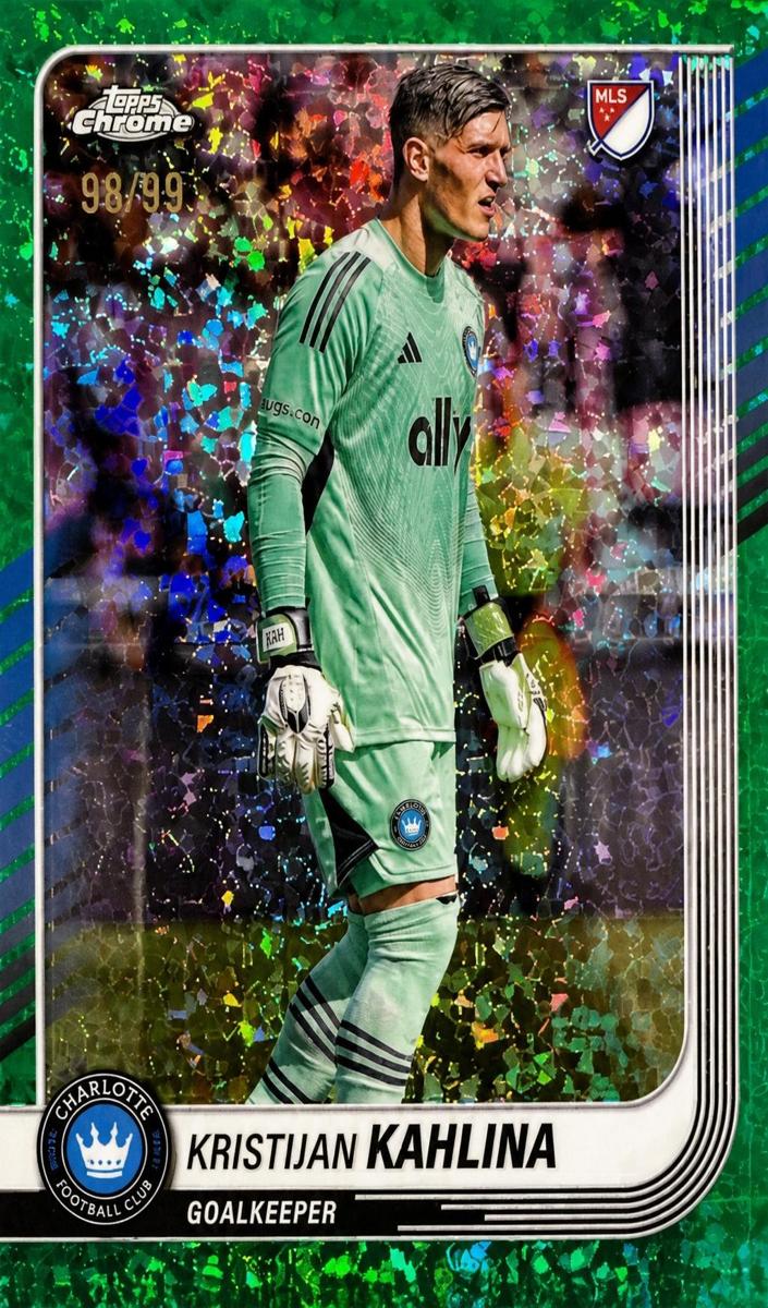 2025 Kristijan Kahlina [Green Mini-Diamonds Refractor] #5
