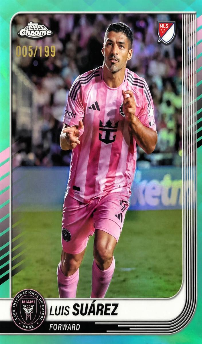 2025 Luis Suarez [Aqua Refractor] #31