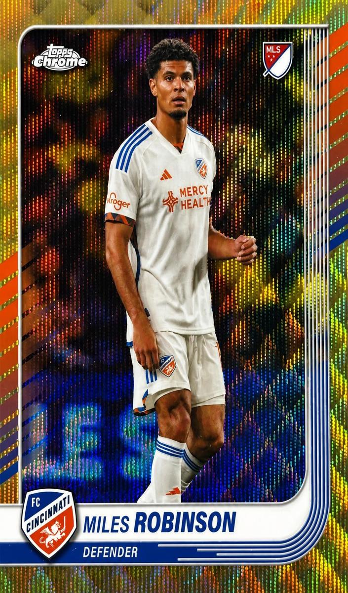 2025 Miles Robinson [Gold Wave Refractor] #173