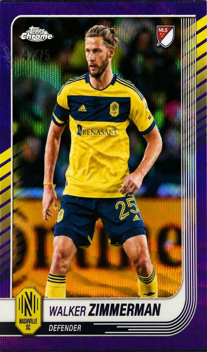 2025 Walker Zimmerman [Purple Wave Refractor] #52