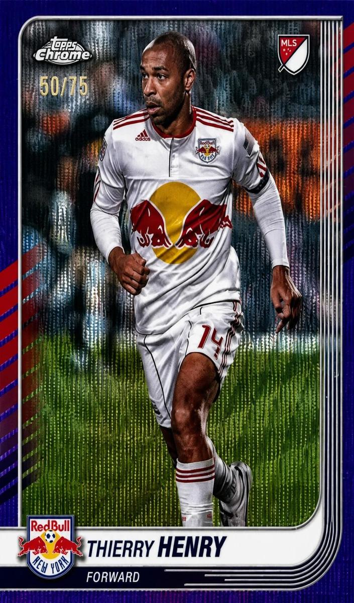 2025 Thierry Henry [Purple Wave Refractor] #14