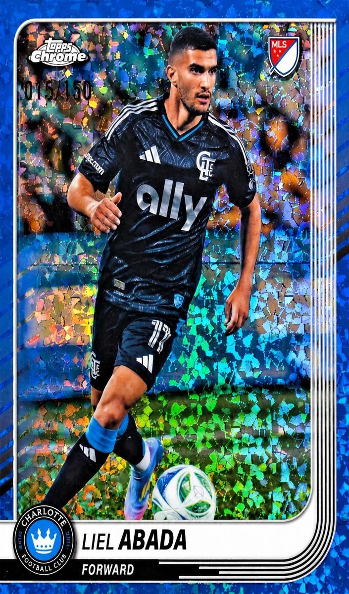 2025 Liel Abada [Blue Mini-Diamonds Refractor] #46