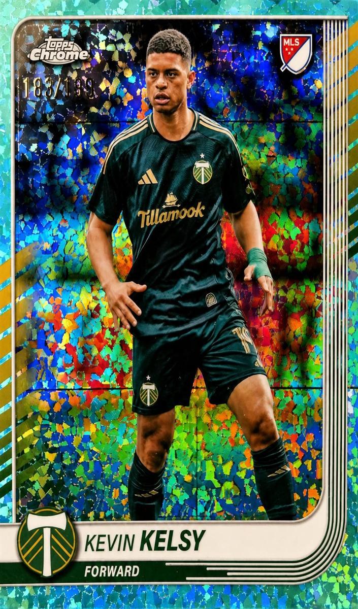 2025 Kevin Kelsy [Aqua Refractor] #103