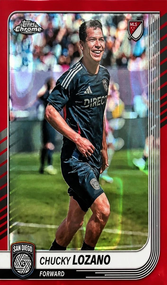 2025 Chucky Lozano [Red Lava Refractor] #135