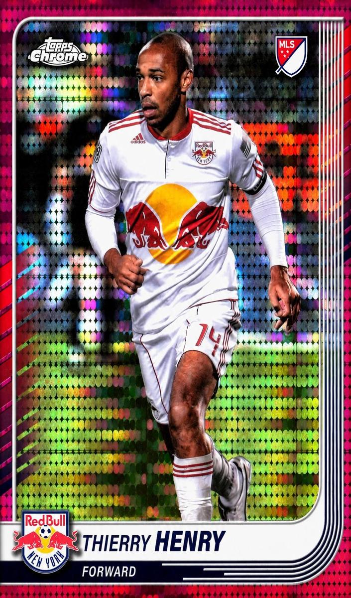 2025 Thierry Henry [Blue Mini-Diamonds Refractor] #14
