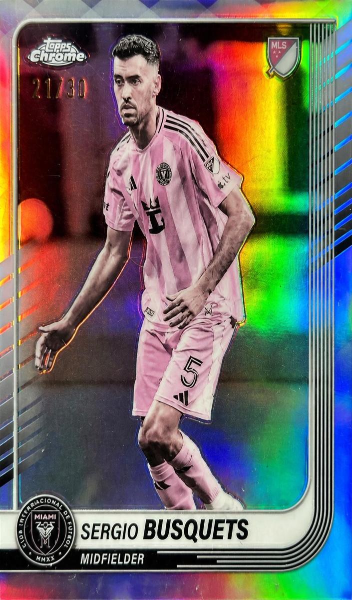 2025 Sergio Busquets [Pearl Refractor] #88