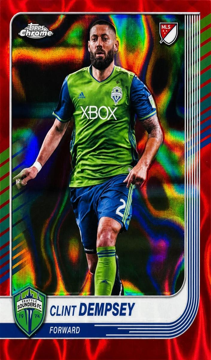 2025 Clint Dempsey [Red Lava Refractor] #150