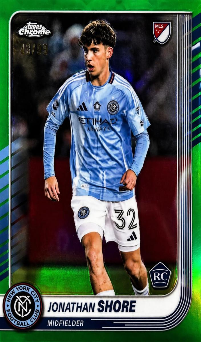 2025 Jonathan Shore [Green Refractor] #80
