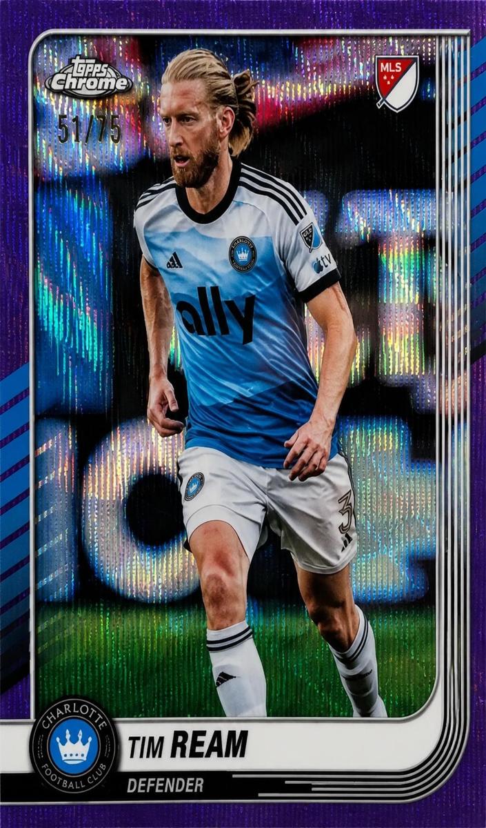 2025 Tim Ream [Purple Wave Refractor] #59